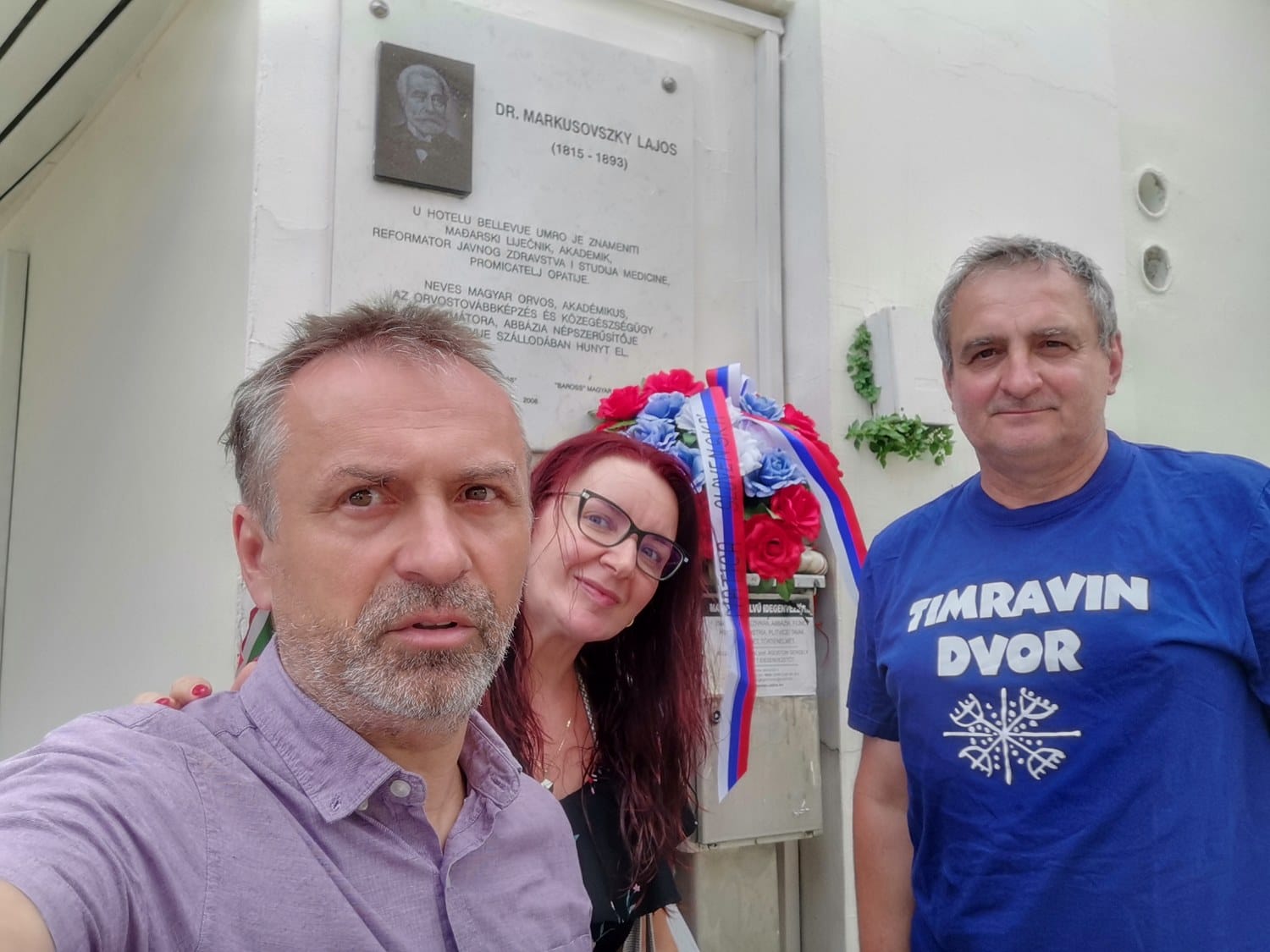 Matičiari položili veniec k tabuli významného Slováka